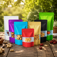 Sachets Doypack Métallisés Autoportants en Plastique avec Fermeture Éclair pour Aliments et Snacks – Emballage Flexible à Fermeture Zip