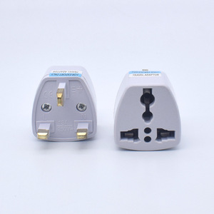 Anh 3 pin cắm Adapter chuyển đổi điện, du lịch chuyển đổi phích cắm Anh du lịch cắm ổ cắm Bộ chuyển đổi anh để phổ ổ cắm - Product Image 3