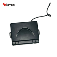 Système de verrouillage centralisé sans clé à distance Victor 12V universel à code hoppant unidirectionnel avec déclencheur de porte et frein à pied