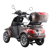 Scooter électrique Vista Quater-pro certifié EEC, scooter électrique à 4 roues pour personnes âgées, scooter électrique pour adultes