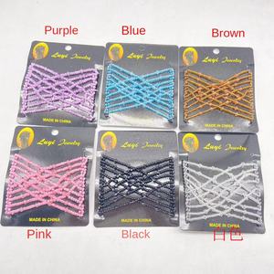 Peine para el Cabello y Accesorios de Diseño Geométrico Transfronterizo, de Plástico/Resina, Elástico, Invisible, Creativo y Moderno para Mujer - Product Image 6