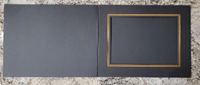 Cadre photo en carton épais et rigide pour encadrement d'œuvres d'art faites à la main, avec passe-partout intérieur en papier brut, impression 6 couleurs