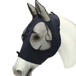 Horse Products Stretch pour Lycra Mesh Fly Mask avec oreilles Fly Cover pour chevaux - Product Image 6