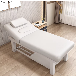 Lit de massage de luxe en cuir pour soins du corps, du visage et des cils, esthétique, médecine, <span class=keywords><strong>tuina</strong></span>, moxibustion, tatouage et spa - Product Image 3