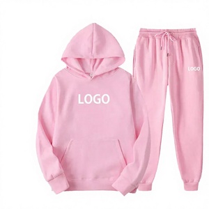 Men's High Quality Heavyweight Winter Printed Casual Hooded <b>Tracksuit</b> Custom Size Streetwear Solid Maroon OEM Service 100% - Product Image 2