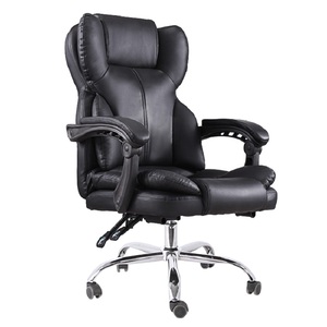 Chaise <span class=keywords><strong>de</strong></span> <span class=keywords><strong>bureau</strong></span> ergonomique <span class=keywords><strong>de</strong></span> direction, dossier haut, en similicuir, pivotante, inclinable et réglable – Nouveauté - Product Image 5