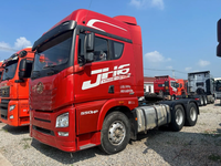 Camion tracteur FAW JH6 6x4 d'occasion, 500 ch, Euro 5, conduite à gauche, véhicule de transport logistique