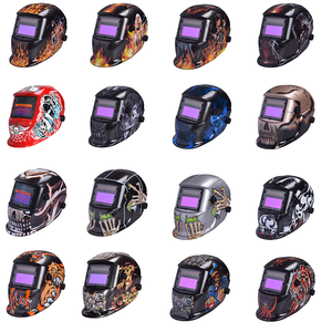 Cascos de soldadura de oscurecimiento automático, suministros de soldadura y soldadura con energía Solar, herramienta de soldador automático, 2 sensores, 110*90mm - Product Image 5