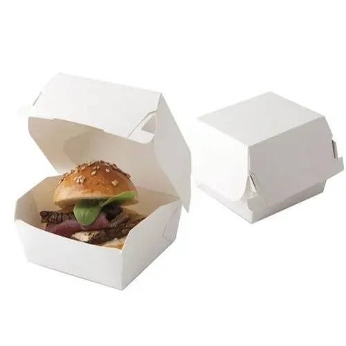 Sekali pakai dapat disesuaikan LOGO flexografi Makanan Cepat goreng ayam steak makanan bungkus kotak kemasan makanan kelas makanan