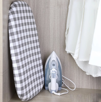 Mini planche à repasser électrique pliante domestique coton et maille matériel petite étagère de repassage de bureau pour coussin à vêtements