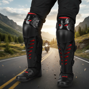 Accessori per ginocchiere moto neri all'ingrosso da 40 pezzi - Product Image 3