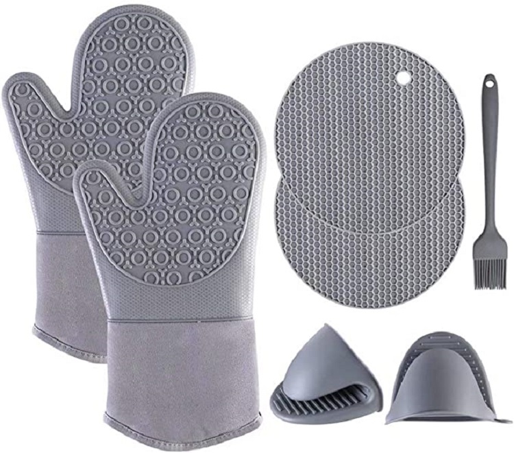 7PCS Baking Set Including Silicone Gloves