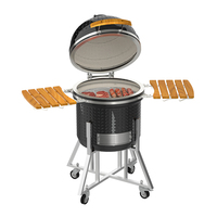 Barbecue au charbon de bois Kamado de conception industrielle en céramique KEYO BBQ