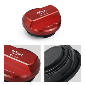 Tapa de Aluminio para Depósito de Aceite BEVINSEE para Audi A1 A3 8V <span class=keywords><strong>RS3</strong></span> 8Y Q3 S3 8V TT para SEAT Leon III 5F para <span class=keywords><strong>Cupra</strong></span> Formentor VZ5 - Product Image 1