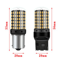 Decodificador de Señales de Giro LED para Automóvil, Anti-Parpadeo, 1156 3014 144W 1157, Luz de Freno T20 BAU15S 12V OLIVER