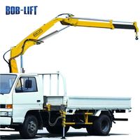 BOB-LIFT – Grue de camion à flèche pliante de 2 tonnes, Grue portable, Grue de camion