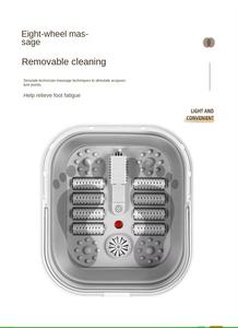 Bañera de Pies Plegable y Portátil con Calefacción a Temperatura Constante y Rodillos de Masaje para un Baño Relajante y <span class=keywords><strong>Spa</strong></span> - Product Image 6