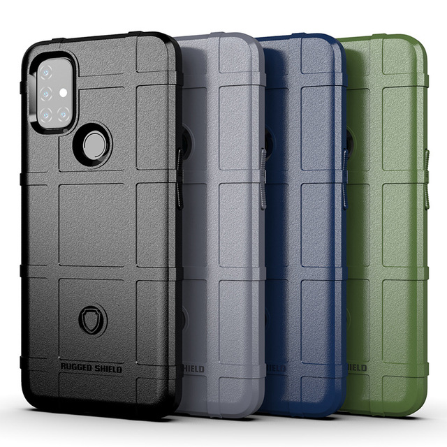 Top Quality Rugged Armor Shockproof Cover for OnePlus Nord N10 5G Thickened Silicone Gel Mobile Phone Case