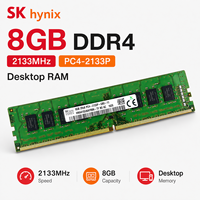Module de mémoire RAM DDR4 8 Go 2133 MHz ECC pour ordinateur de bureau SK Hynix PC4-17000 HMA41GU6AFR8N-TF 288PIN DIMM en stock pour mise à niveau informatique et gaming
