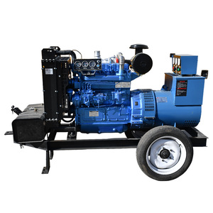 Junchi 50Kw <b>Mobile</b> Trailer <b>Generator</b> 400V 50Hz Diesel Engine For Outdoor Use - Product Image 4