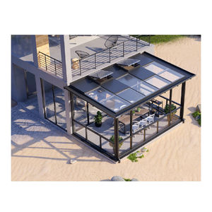 Производитель, алюминиевые стеклянные окна для Солярия, индивидуальные стили, звукоизоляция, теплоизоляция, теплица - Product Image 6