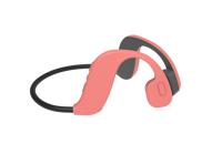 Earphone Nirkabel Konduksi Tulang OEM Terlaris, Headset IPX8 untuk Olahraga, Berenang, Lari, Earphone BT