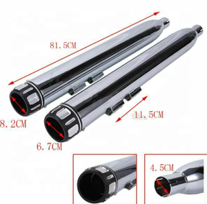 Ống pô xe máy 3.5 inch kiểu lắp trực tiếp dành cho các mẫu xe Harley Touring từ năm '95 trở đi - Product Image 4