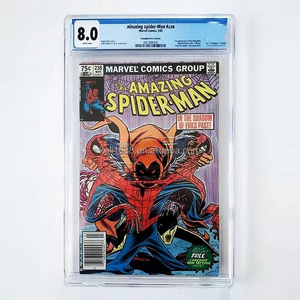 Boîtier <span class=keywords><strong>de</strong></span> rangement et <span class=keywords><strong>de</strong></span> présentation transparent et durable en acrylique pour bandes dessinées classées CGC CBCS PGX - Product Image 1