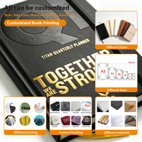 Carnet en cuir personnalisé avec logo en relief, vente en gros d'usine, pour cadeau d'entreprise, hommes et femmes d'affaires
