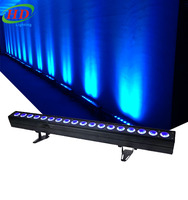 Barre LED Pixel Professionnelle pour Effets de Scène, 1 Mètre de Long, DMX 18x18W RGBWAUV 6-en-1, Projecteur Mural