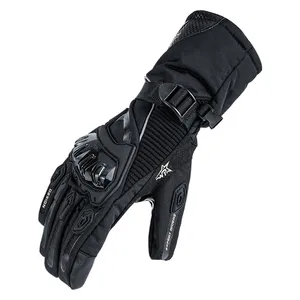 Nouveaux <span class=keywords><strong>gants</strong></span> de cyclisme d'<span class=keywords><strong>hiver</strong></span> en taslon, chauds et imperméables, à écran tactile, mi-doigts, coupe-vent, épaissis, en gros - Product Image 6