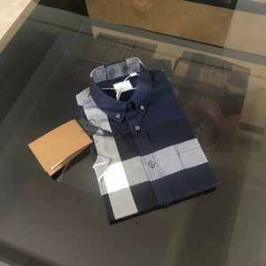 Camisa de manga corta Burberry de lujo para hombre, a cuadros, informal, de negocios, para vacaciones, de verano. - Product Image 3