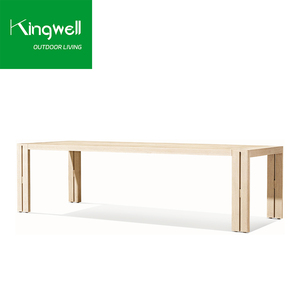Nuovo design giardino <span class=keywords><strong>teak</strong></span> mobili da pranzo all'aperto <span class=keywords><strong>tavolo</strong></span> e sedia set con la garanzia della qualità - Product Image 5