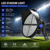 Projecteur LED de stade 150LM/W 400W-1600W Étanche IP66 Éclairage sportif haute puissance pour terrain de football, terrain de cricket, aéroport