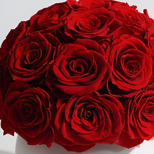 <span class=keywords><strong>Vaso</strong></span> <span class=keywords><strong>in</strong></span> Ceramica Personalizzato con Rose Rosse Preservate e Steli Veri per Natale, Ringraziamento, Capodanno e Altre Occasioni - Product Image 4