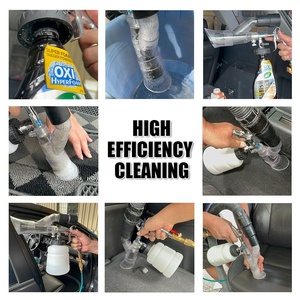 Professional High-Pressure Turbo Cleaning <b>Gun</b> for Car Body and Interior Detailing - Product Image 6
