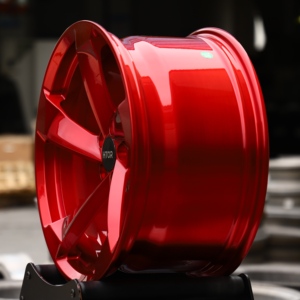 Jantes en aluminium forgé HTOR 18 19 20 21 22 pouces 5x112, à rayons rotatifs, jantes personnalisées en alliage <span class=keywords><strong>rouge</strong></span> pour R8 RS5 <span class=keywords><strong>E</strong></span>-<span class=keywords><strong>tron</strong></span> <span class=keywords><strong>GT</strong></span> RS4 - Product Image 3