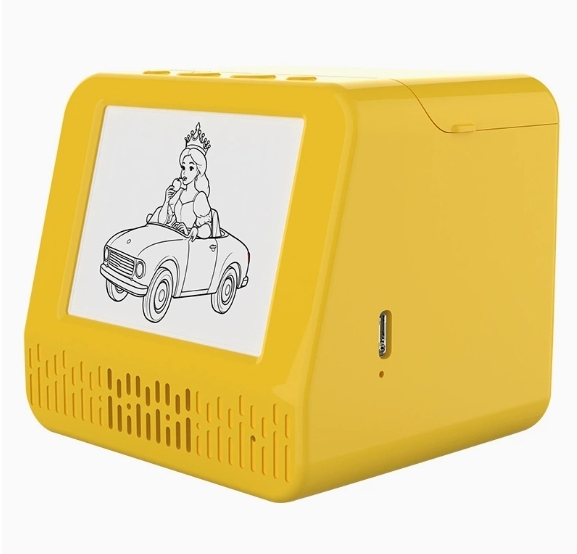 Wireless Inkless Sticker Box AI Voice Image Generation Rechargeable Portable AI Thermal Printer for Kids