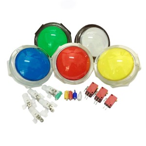 Trực tiếp bán buôn American push button, Sanwa nút, 20 đến 100 mét dome/tam giác/Vuông Led Arcade nút - Product Image 3