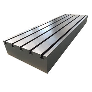 Hoge Precisie Handmatige Polijstvliegtuigmachine Handschraapmachine Gietijzeren <span class=keywords><strong>Bed</strong></span> T-Sleuf Oppervlakteplaat - Product Image 6