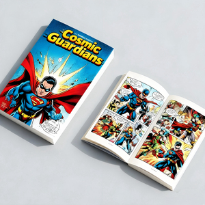 Tùy chỉnh thiết kế bìa mềm truyện tranh Sách bìa mềm in đầy màu sắc Manga với hoàn hảo RÀNG BUỘC - Product Image 1