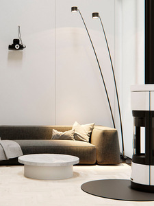 <span class=keywords><strong>Lampadaire</strong></span> design minimaliste nordique atmosphère minimaliste moderne salon canapé debout tige droite <span class=keywords><strong>lampadaire</strong></span> de pêche - Product Image 5