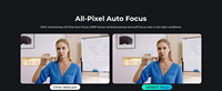 OBSBOT minik 2 ai-powered Ultra büyük AI izleme otomatik Zoom ses kontrolü 1/1. Canlı Video konferans için 5 ''CMOS 4K Webcam