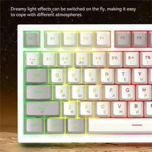 แป้นพิมพ์กลแบบถอดเปลี่ยนได้สำหรับคอมพิวเตอร์ X517คีย์บอร์ด75% ปุ่มแม่เหล็กสำหรับนักเล่นเกม teclado - Product Image 3