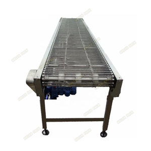 Chaîne en treillis métallique en acier inoxydable bande transporteuse à mailles enrobées de chocolat convoyeur à maillons de chaîne - Product Image 1