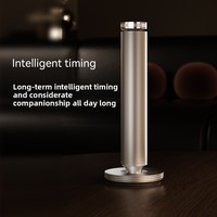 Diffuseur d'huiles essentielles intelligent professionnel en forme de tour, en alliage d'aluminium, 100 ml, sans eau, contrôlé par application, pour usage domestique et hôtelier, luxe