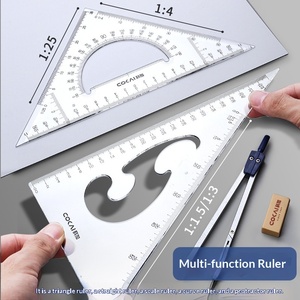 Juego de Herramientas de Dibujo Mecánico XR Engineering, Compás de Plástico para Universidades - Product Image 4