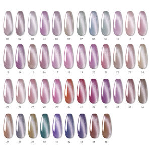 Ensemble de gel pour yeux de chat <span class=keywords><strong>Deroi</strong></span> Slik Moonlight, 48 couleurs, gel pour yeux de chat cristallin, kit de gel magnétique UV, vente en gros, sans TPO ni HEMA - Product Image 3
