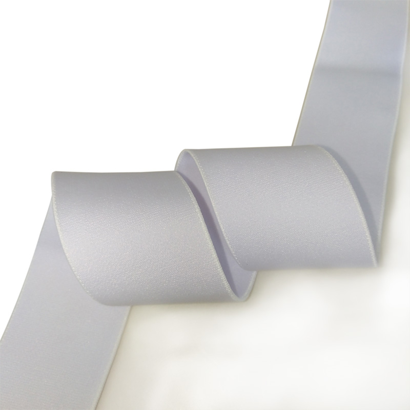 35 мм, однотонная белая Полиэстеровая резиновая эластичная лента для пояса, лента для нижнего белья, шорт и купальников