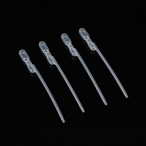 ปิเปตต์พลาสติกเหลวแบบใช้แล้วทิ้งปราศจากเชื้อดีไซน์หลอดไฟคู่พร้อมช่วงปริมาตร20ul-300ul สำหรับการถ่ายโอนในห้องปฏิบัติการ - Product Image 4